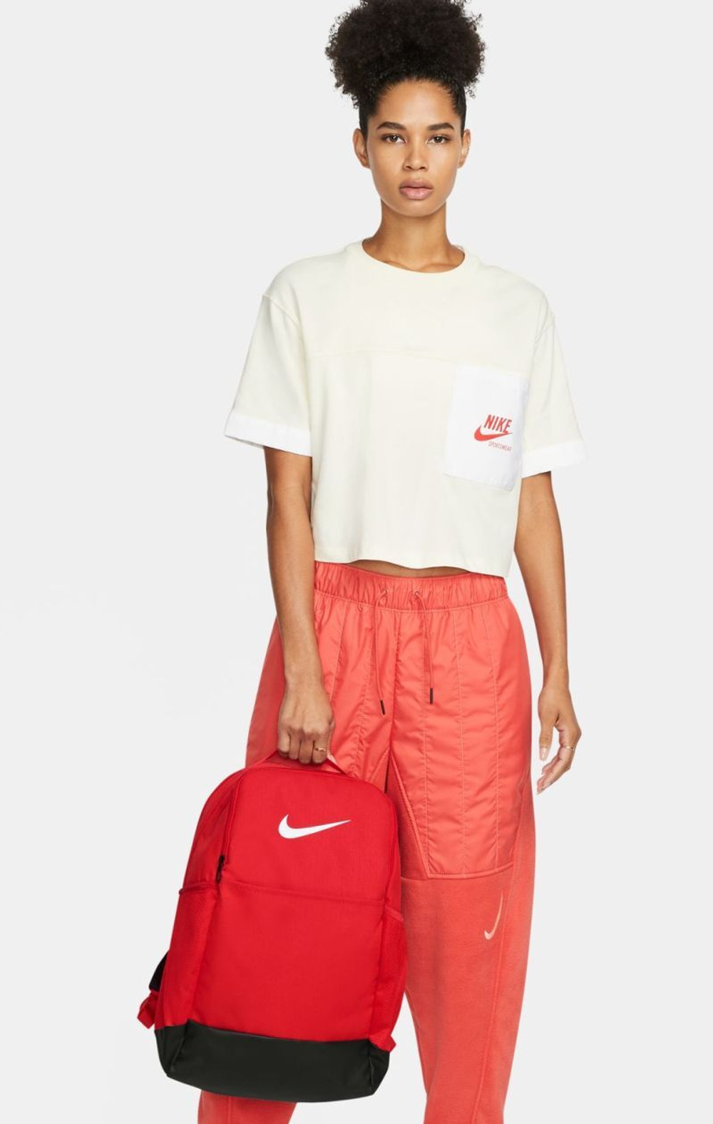 Теннисный рюкзак Nike Brasilia 9.5 Training Backpack - Red