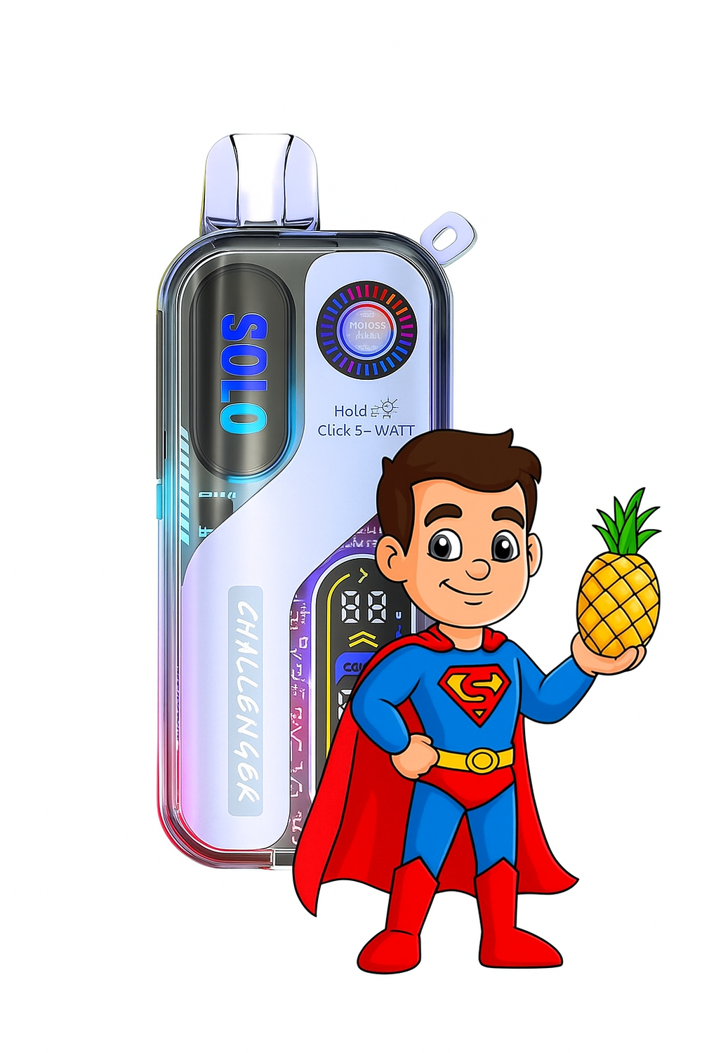 SOLOBAR SOLO 30K — Pineapple Yoghurt (5% nic)