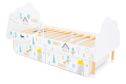 Детская кровать Бельмарко Stumpa Облако Ферма
