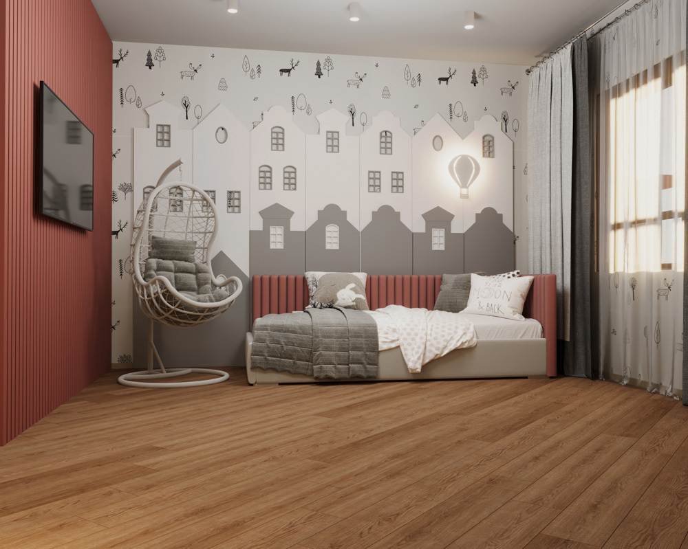 Ламинат SPC CronaFloor WOOD Плунге