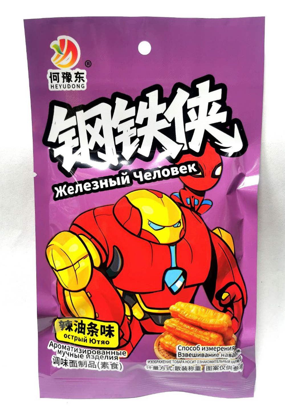 Соевая закуска Heyudong Железный человек 22 гр
