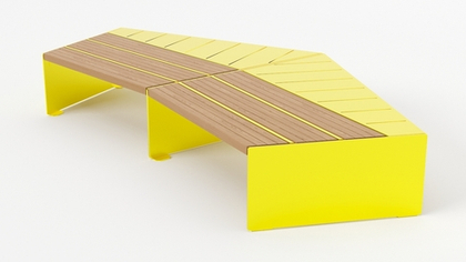 Скамья-вазон Модуль 6 SK00355