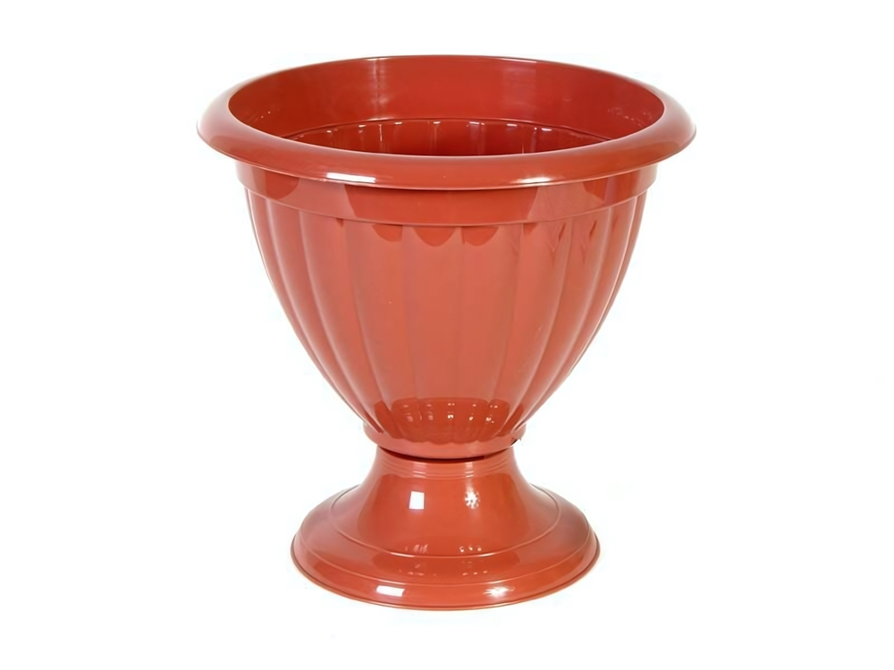 Вазон Жасмин 9л, коричневый