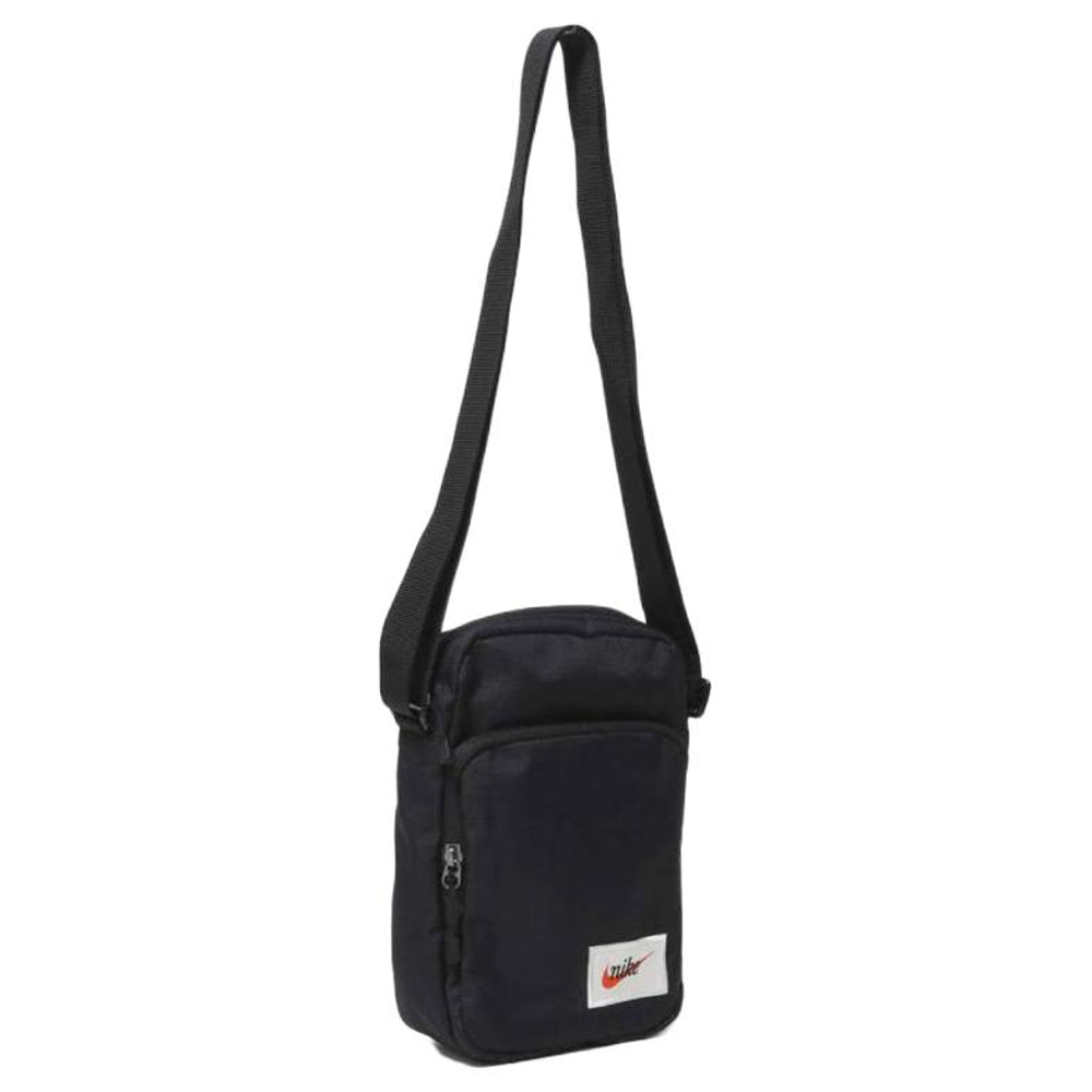 Nike Polyester Shoulder Bag, Crossbody Bag Unisex Black