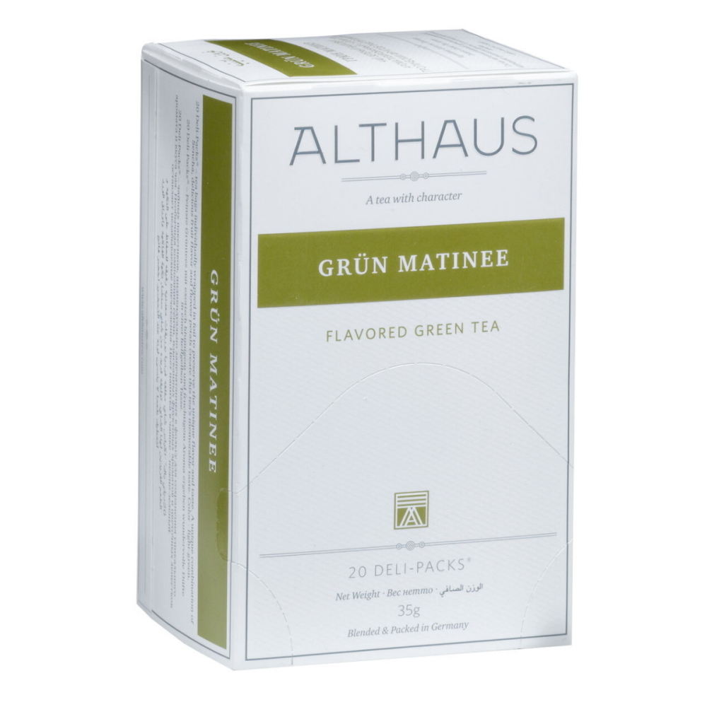 Althaus Grun Matinee чай травяной в пакетиках, 20 шт