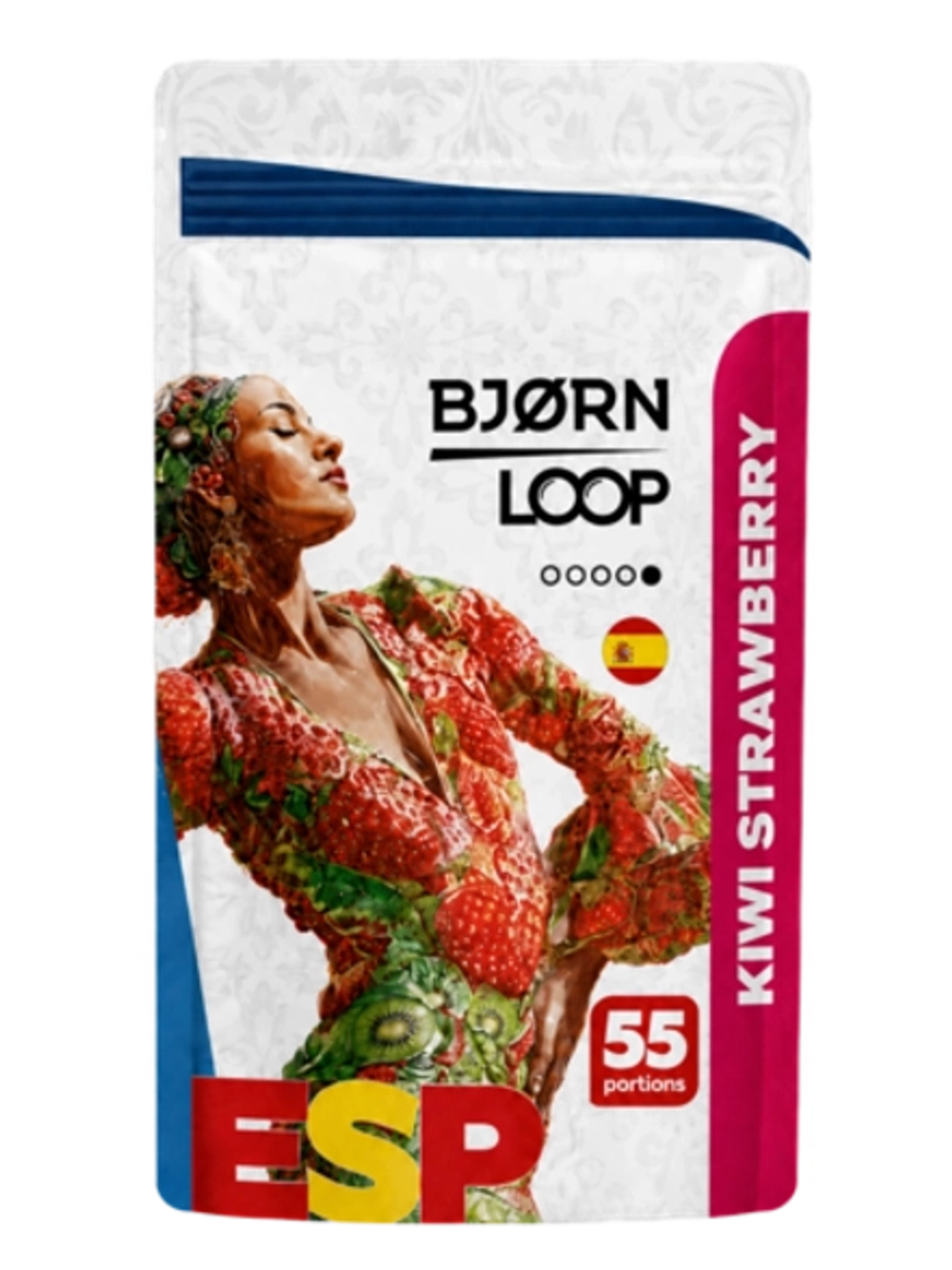 BJØRN & LOOP SPAIN 12 мг — Киви с клубникой