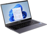 Ноутбук  Irbis 14NBP3004 14 ", Core i7, 16 Гб RAM, 512 Гб SSD, Iris Xe Graphics, Серый