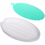 Мыльница Адель ребристая