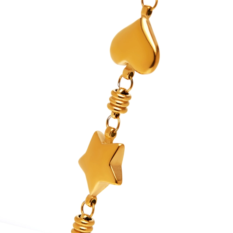 Браслет Цепочка Ромашек – Золото