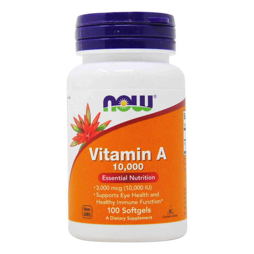 Vitamin A 10000 IU 100 капс. (Now)