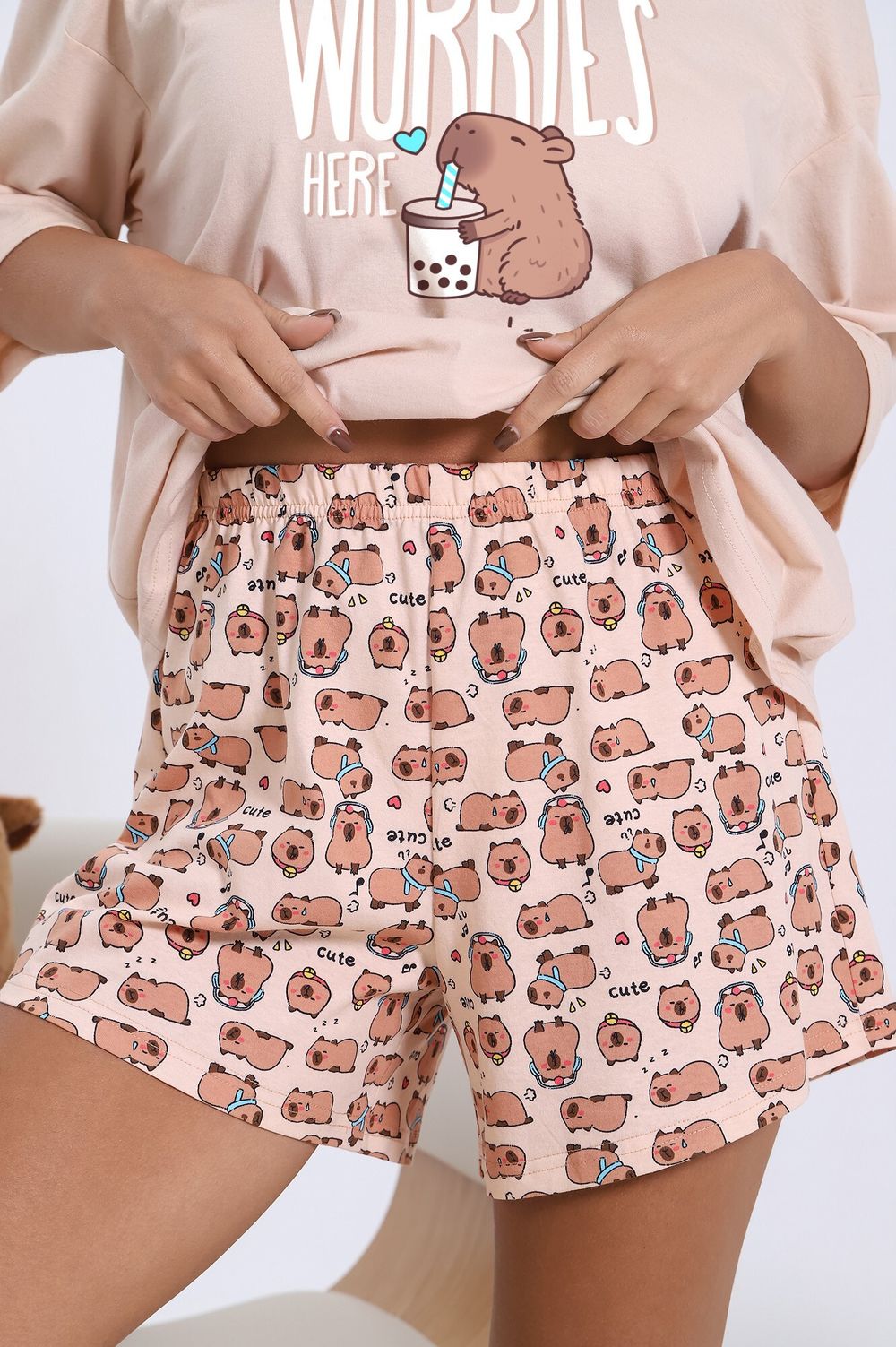 Пижама женская Капи-4 Виотекс БЕЖЕВЫЙ