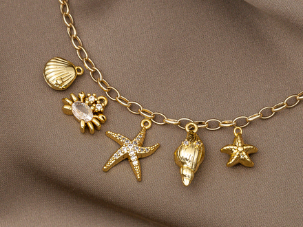 Подвеска "Морская Звезда" 10мм