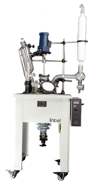 Реактор однослойный лабораторный химический, F-20л 