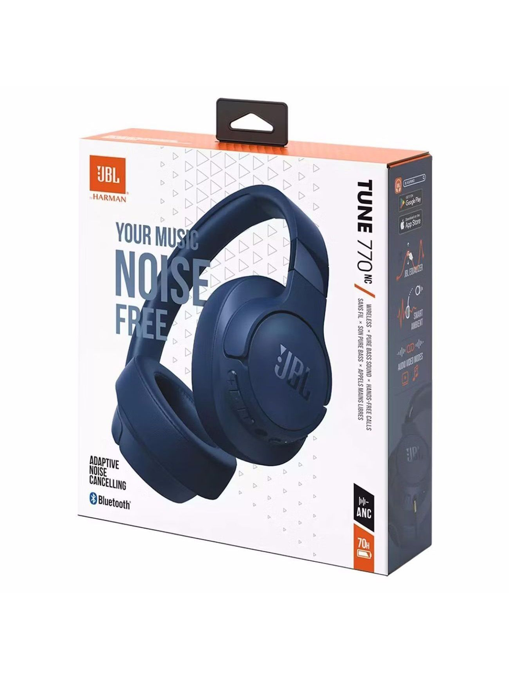 Наушники накладные Bluetooth JBL Tune 770NC, синие