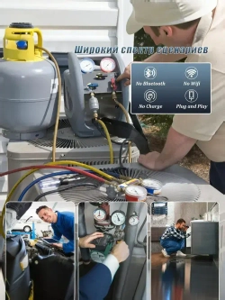 Двойная камера Видеобороскоп для смартфона, 5M, подходит для Android/IOS/планшетов, питание от USB, используется для исследования узких мест