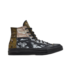 Кеды Converse Chuck 70 High 'Patchwork Blocked ‑ Camo Black' 165912C