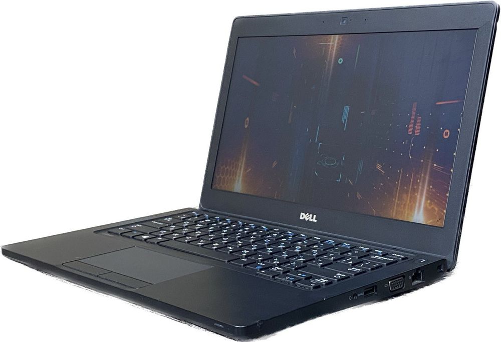 12.5" Уценённый ноутбук Dell Latitude E5280 (1366x768, Intel Core i5-7300U, RAM 8ГБ, SSD 256ГБ, Intel HD Graphics 620, Win 10 Pro)