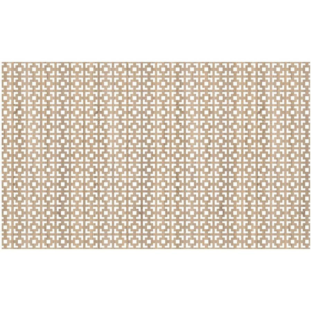 Панель перфорированная ХДФ Presko Верон для радиатора 600х1200х3 мм сонома