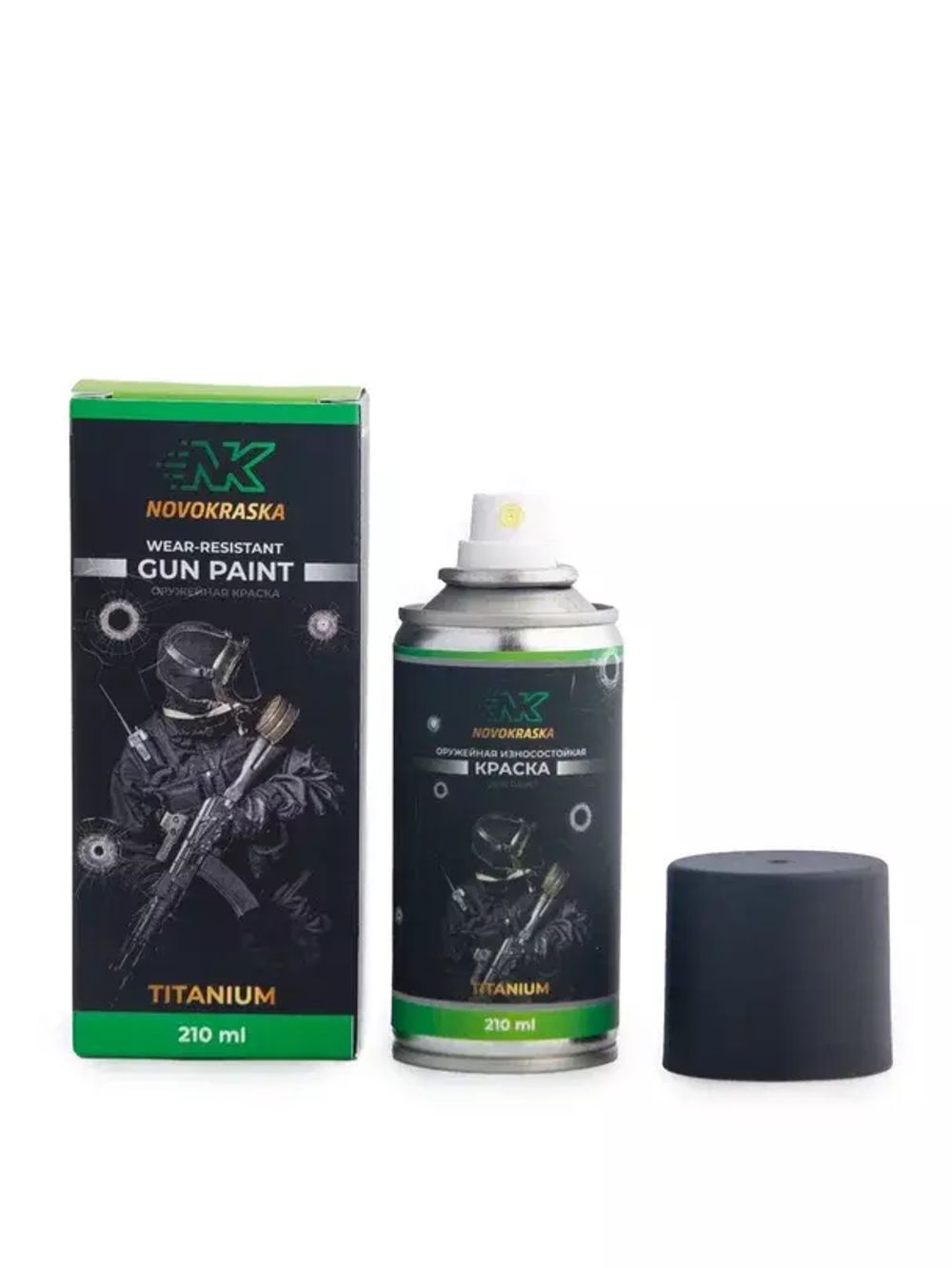 "Пустыня (мультик)", краска для оружия в баллоне "Titanium", NK Novokraska