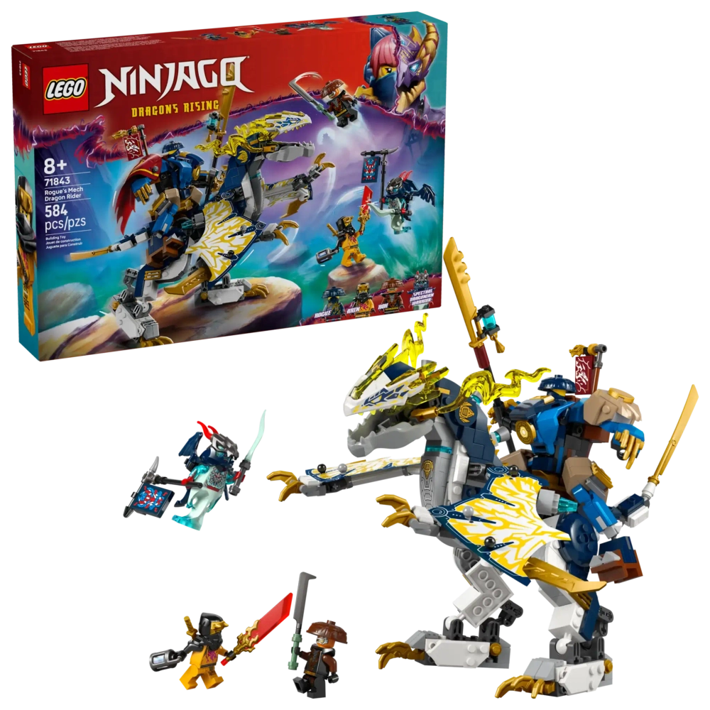 Конструктор LEGO Ninjago 71843 Робот-драконий всадник Разбойника