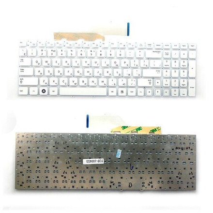 Клавиатура для ноутбука Samsung NP300E5A, NP300E5C, NP300E5Z, NP300E5V Series (БЕЛАЯ)