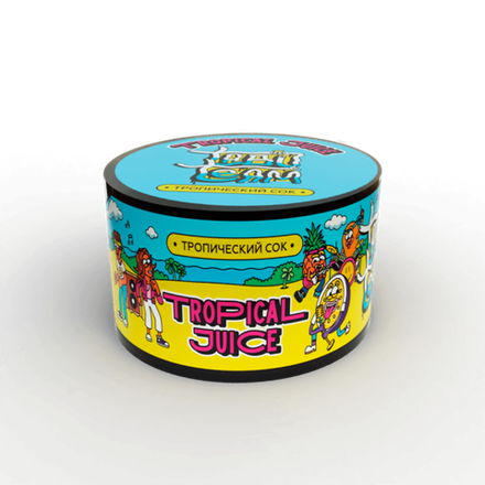Бестабачная смесь для кальяна Tabu Team - Tropical Juice (Тропический Cок) 50 гр.