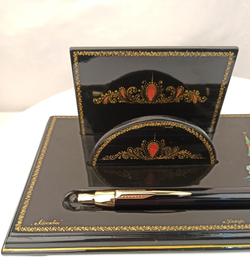 Визитница настольная с ручкой "Москва Златоглавая" №1