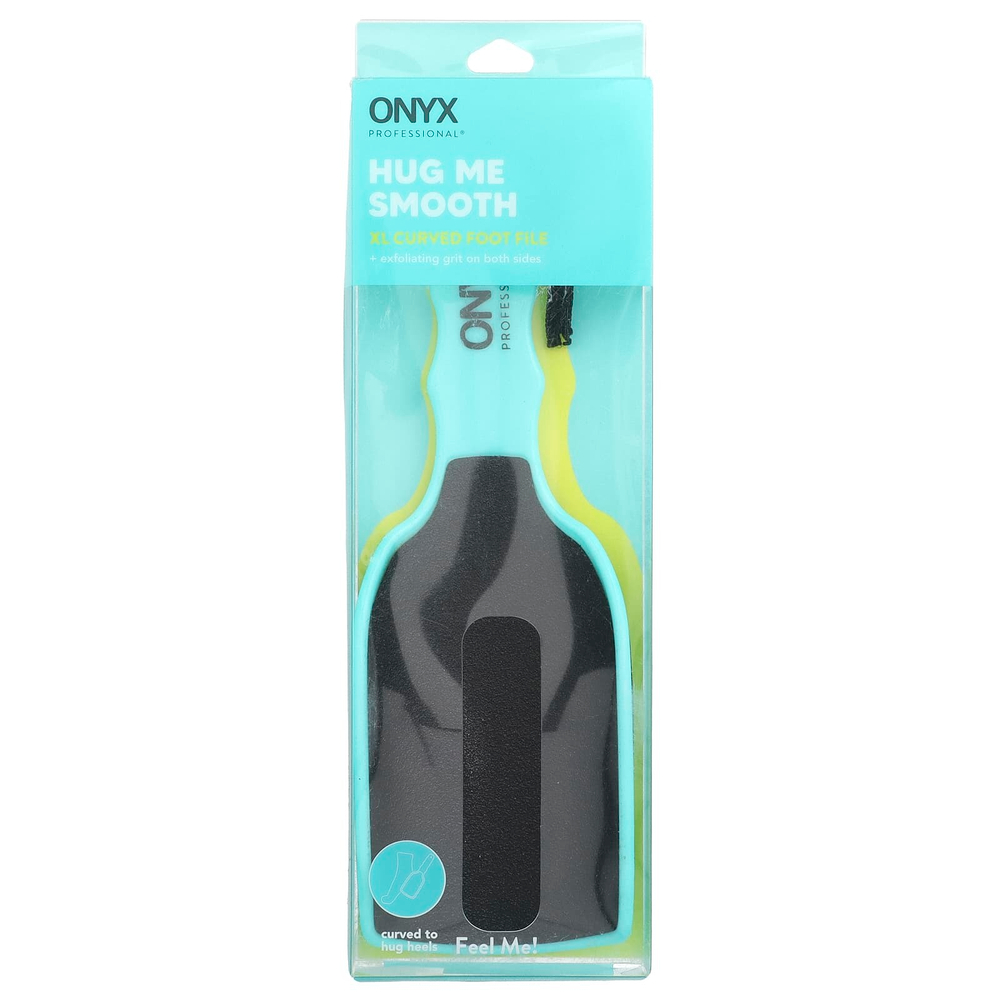 Onyx Professional, Hug Me Smooth, изогнутая пилка для ног XL, 1 пилка