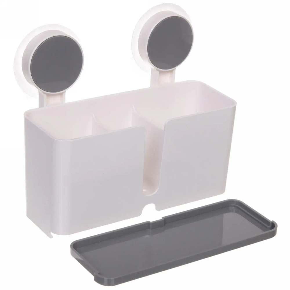 Полка для ванны с липким слоем 21х8х19см