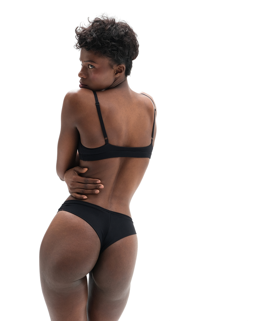 Трусики бразилиано 002 Body Fusion (черный)