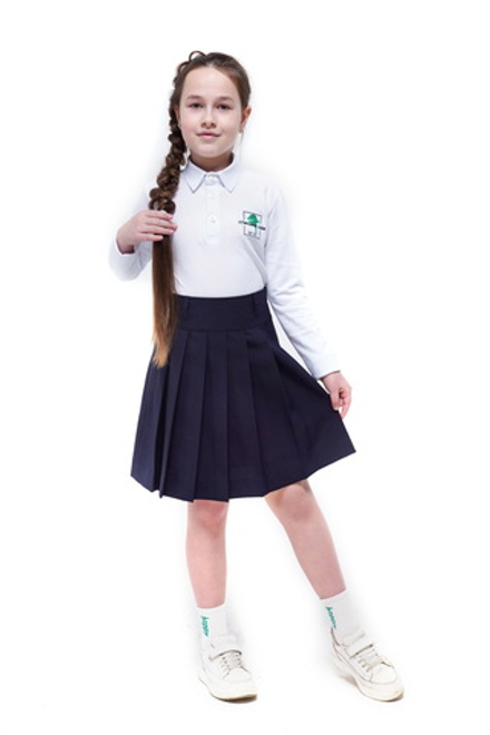 Поло с длинным рукавом для мальчиков и девочек