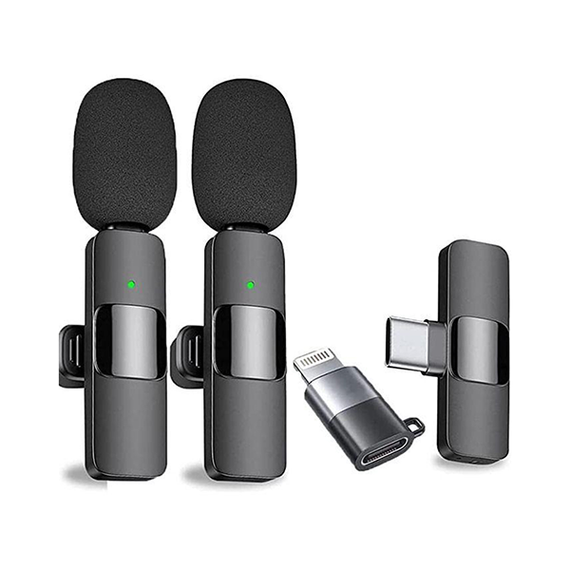 Беспроводной микрофон Green Lion 3 in 1 Wireless Microphone (GN3WIRMICPBK) Black