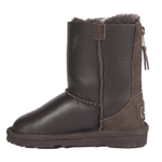 Угги Kids ZIP Metallic Chocolate
