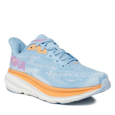 Кроссовки женские HOKA W CLIFTON 9 WIDE Airy Blue / Ice Water