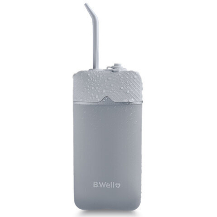 Ирригатор для полости рта (НДС 10%) B.WELL PRO-913, портативный, емкость резервуара 0,15 л, 1 насадка, бело-серый