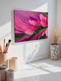 Картина на стену 40 X 50 Цветы абстракция