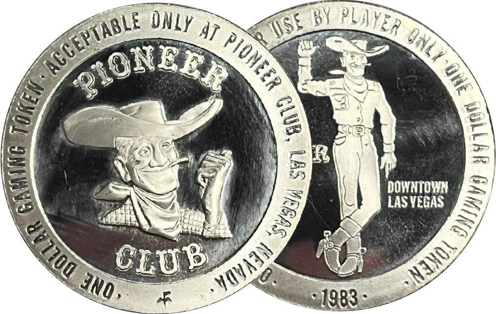 Pioneer Club Casino $1 Token