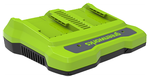 Зарядное устройство GREENWORKS G24X2UC2 24В,на 2 аккум., (2931907)