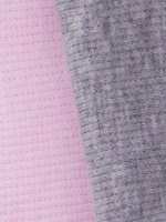 Шапка для девочек осенняя, с ушками розовая