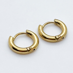 Швензы Конго, сталь, цвет золото, размер 13*2,5 мм, цена за пару