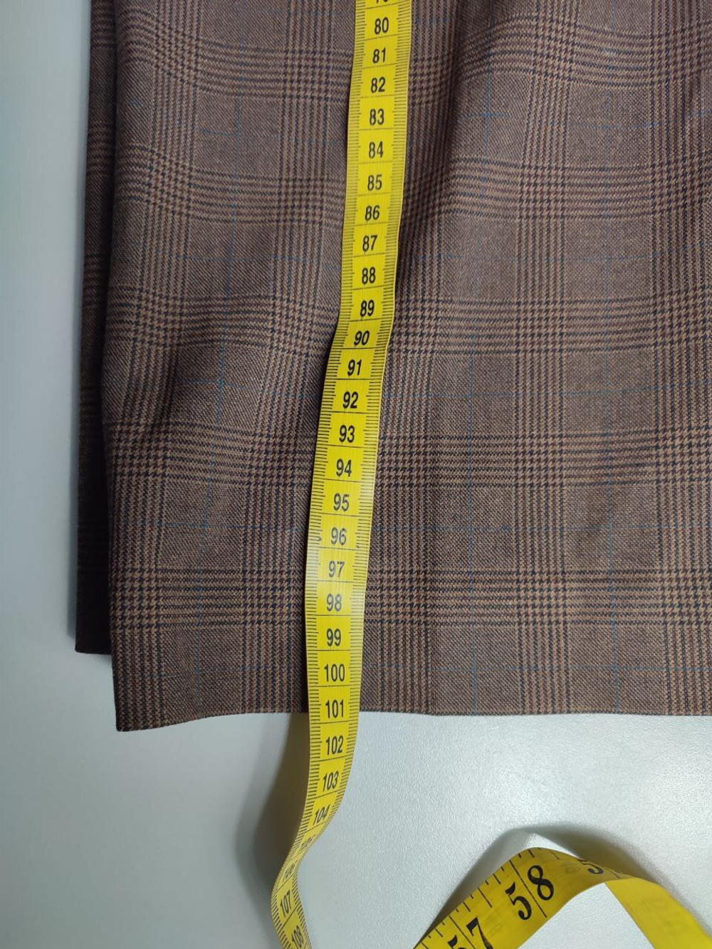 Брюки Uniqlo в клетку, маркировка XL, визуально на 50 размер