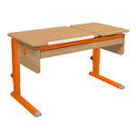 Растущая парта Астек Твин-2 с выдвижным ящиком (1150×575 мм)