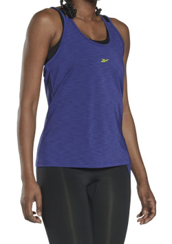 Женский топ теннисный Reebok Les Mills Body Pump ACTIVCHILL Athletic - bold purple