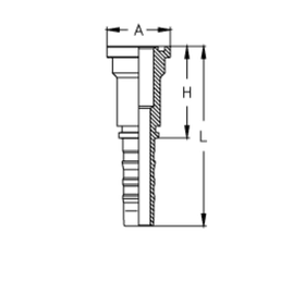 Фитинг DN 25 SFS 1 47.6 CS