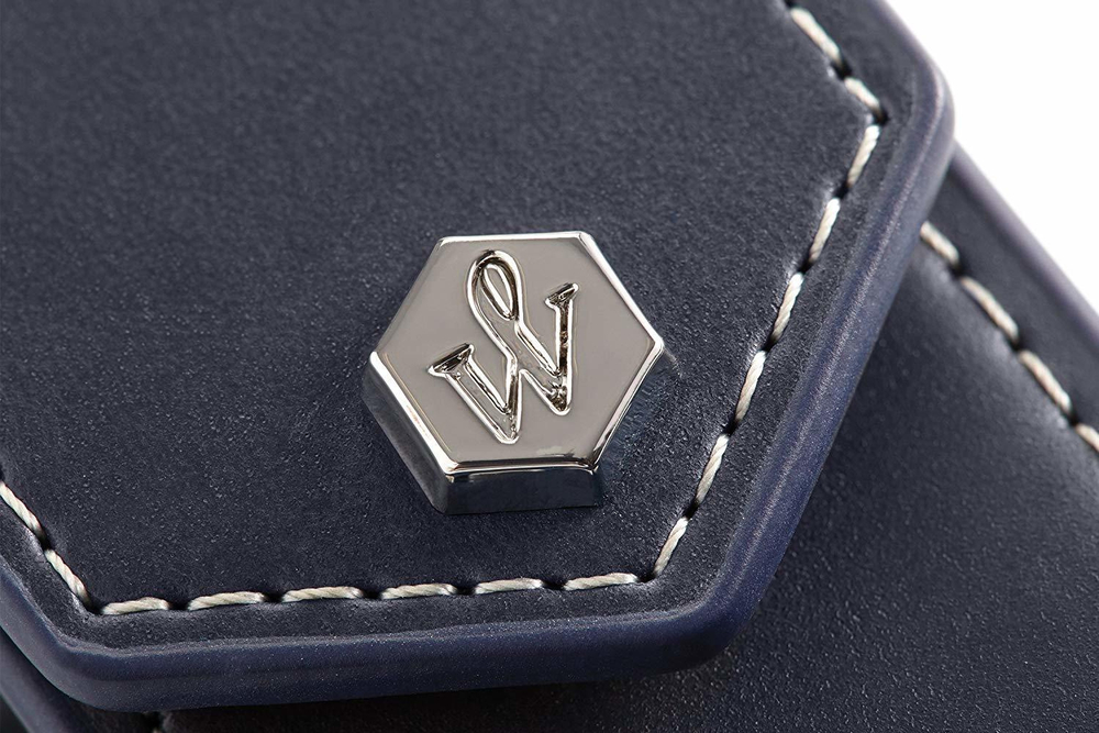 Чехол Waterman из натуральной кожи, цвет синий