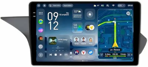 Магнитола для Mercedes-Benz E W212 седан 2009-2012 NTG 4.0 - Teyes CC4-PRO монитор 10.36" 2K QLED на Android 13, Быстрейшая, Snapdragon 778G, ИИ, CarPlay, DSP, 4G SIM-слот