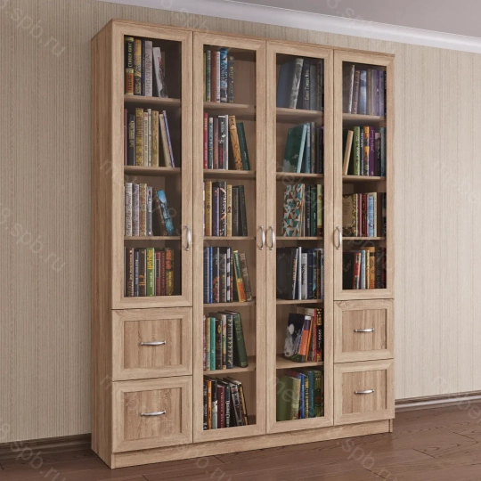 Шкаф книжный 4/14