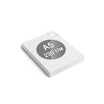 Глянцевая фотобумага А5, Inkway Z, 230гр. 50 листов (Эконом)