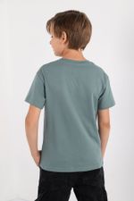 Фуфайка (футболка) для мальчика Кэш-2 Виотекс СВЕТЛЫЙ ХАКИ