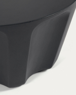 Круглый журнальный столик Vilandra из бетона для улицы